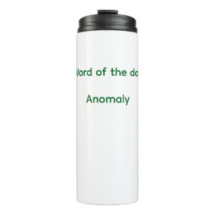 Dagelijkse Woorden Tumbler Thermosbeker