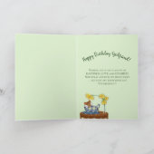 Dagen - Beste vriend - Muis in tea Cup Resten Kaart (Binnen)