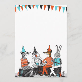 Dagen bij dieren van de Cute Garden Party Kaart