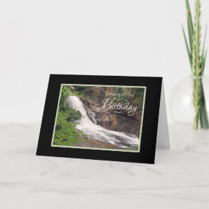 Dagen denken aan je waterval kaart