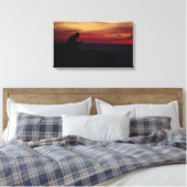 Dagen einde canvas afdruk (Insitu (Slaapkamer))