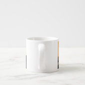 Dagen einde surfperiode espresso kop (Achterkant)