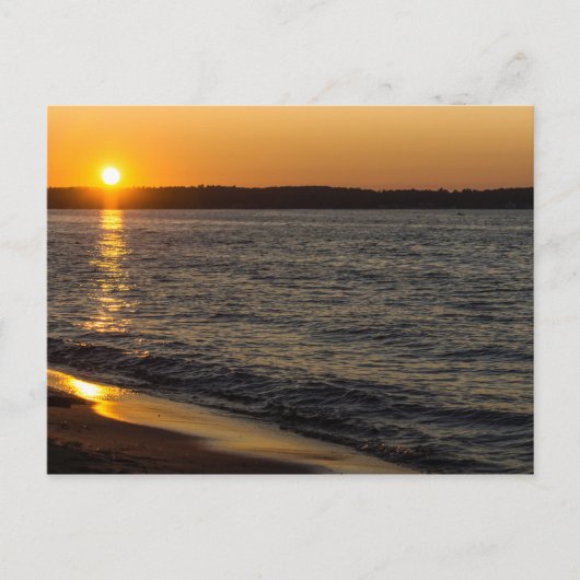 Dagen eindigen op reisplaats briefkaart (Voorkant)