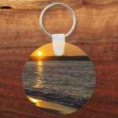 Dagen eindigen op reisplaats sleutelhanger (Voorkant)