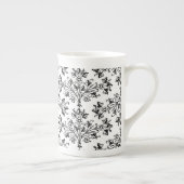 Dagen en bladeren  Floral Pattern Mok (Rechts)