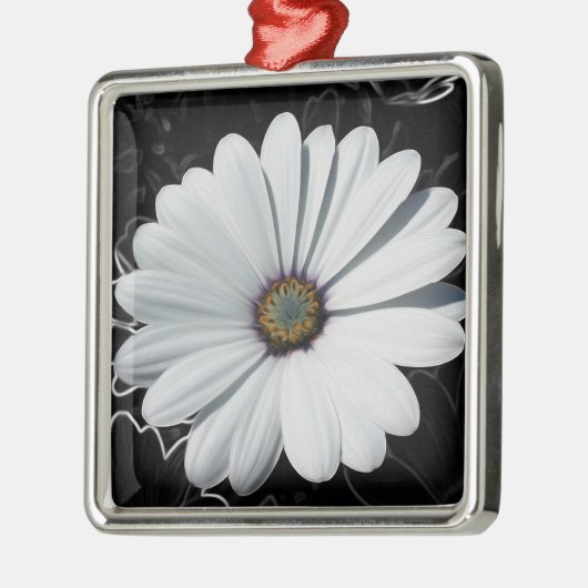 Dagen en schaduwen van grijs metalen ornament (Links)