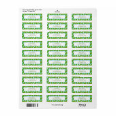 dagen etiket (Full Sheet)