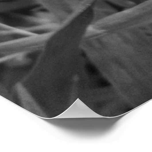 Dagen in zwart-wit en geel afdrukken poster (Hoek)