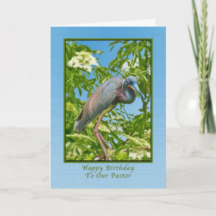 Dagen, pastor, getricolde haron in een boom kaart