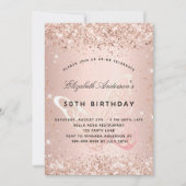 Dagen roos gouden vlinderluxe kaart (Voorkant)