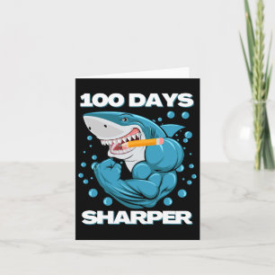 Dagen Scharper Haai Fun 100 Dagen Van School  Kaart