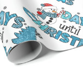 Dagen tot Kerstmis aanpassen Cadeaupapier (Rol Hoek)