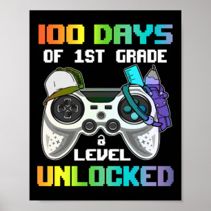 Dagen van 1e klas niveau ontgrendelde gamer video  poster