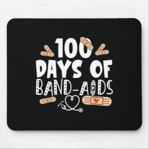 Dagen van Band-AIDS - Schoolverpleegkundige 100 da Muismat