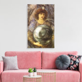 Dagen van creatie, eerste dag door Burne Jones Canvas Afdruk (Insitu (Woonkamer))