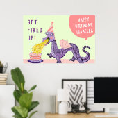 Dagen van de meisjesfeest poster (Thuiskantoor)