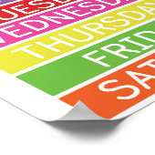 Dagen van het poster van de week (Hoek)