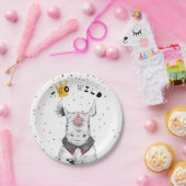 Dagen van moderne dieren papieren bordje (Feest)