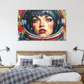 DAGEN VAN ONTDEKKING 18 CANVAS AFDRUK (Insitu (Slaapkamer))