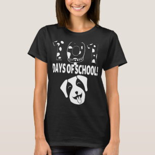 Dagen van scholen Athleten Dog Gift Funny voor kin T-shirt