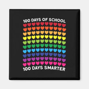 Dagen van School 100 Dagen Slimmer Hart Liefde Jon Magneet