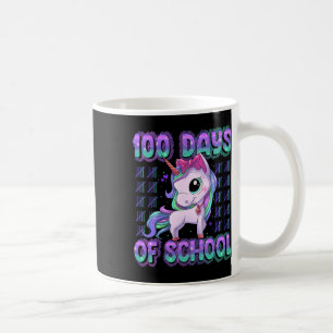 Dagen van School Eenhoorn 100 dagen Slimmer 100e d Koffiemok