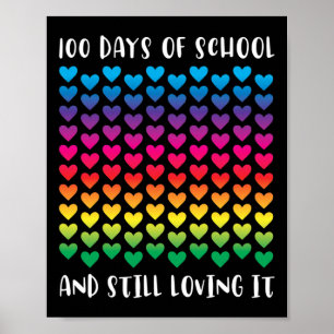 Dagen van school en nog steeds houden van het rege poster
