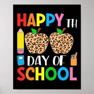 Dagen van School Leopard Print Leraar en Student 1