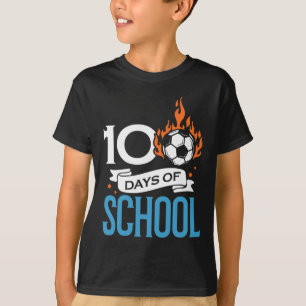 Dagen van School Voetbal Football Atletische Sport T-shirt