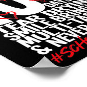 Dagen van schoolbegeleider 100ste schooldag poster (Hoek)