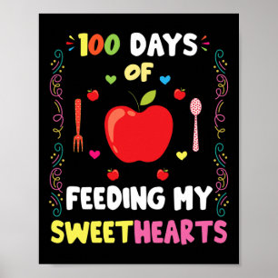 Dagen van schoollunch Lady Quote voor lunch Lady C Poster