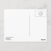 Dageraad aan de rivier de Ottawa. Briefkaart (Achterkant)