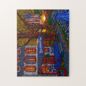 Dageraad bij Ye Olde Colonial Inn Legpuzzel (Verticaal)