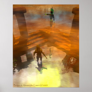 DAGERAAD DUISTERNIS / TEMPEL VAN WATER HYPERION Sc Poster