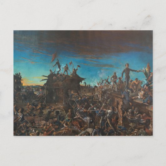 Dageraad in de Alamo Briefkaart (Voorkant)