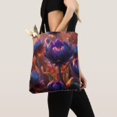 Dageraad in de tuin draagtas (Dichtbij)