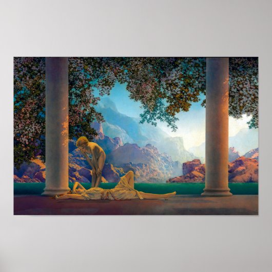 Dageraad | Maxfield Parrish | Poster (Voorkant)