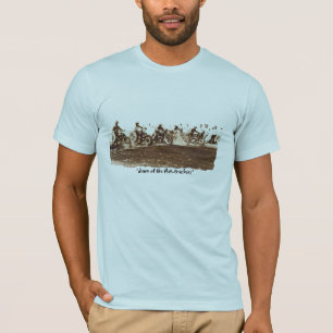 "dageraad van de vaste trekkers" t-shirt