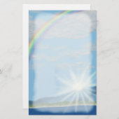 Dageraad van een nieuwe belofte, Rainbow Briefpapier (Voorkant / Achterkant)