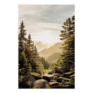 Dageraad van rust perfect poster