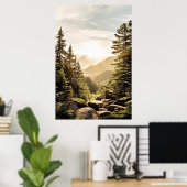 Dageraad van Tranquiliteit Poster (Thuiskantoor)