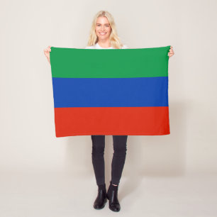 Dagestaanse vlag fleece deken