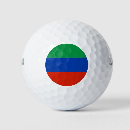 Dagestaanse vlag golfballen (Voorkant)