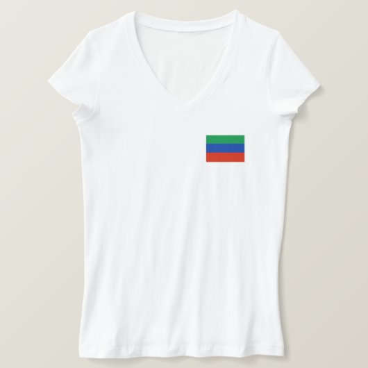Dagestaanse vlag t-shirt (Design voorkant)