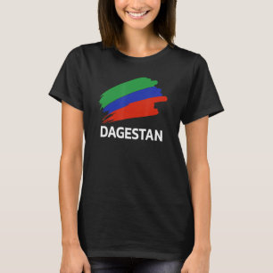 Dagestan Dagestani Flag Wrestler T-shirt