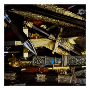 Daggers, Dirks en Sabers Perfect Poster