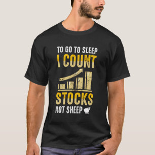 Daghandel in aandelen Aantal handelaar Marktbelegg T-shirt
