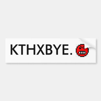 DAGHOOR. BUMPERSTICKER