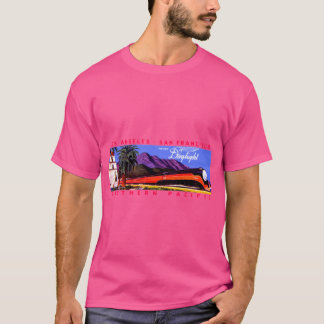 Daglicht spoor trein 1930 t-shirt