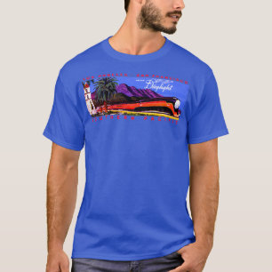 Daglicht spoor trein 1930 t-shirt